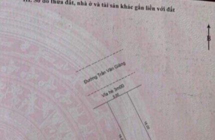 Bán gấp - Đất đường Trần Văn Giảng - Ngũ Hành Sơn - Đà Nẵng